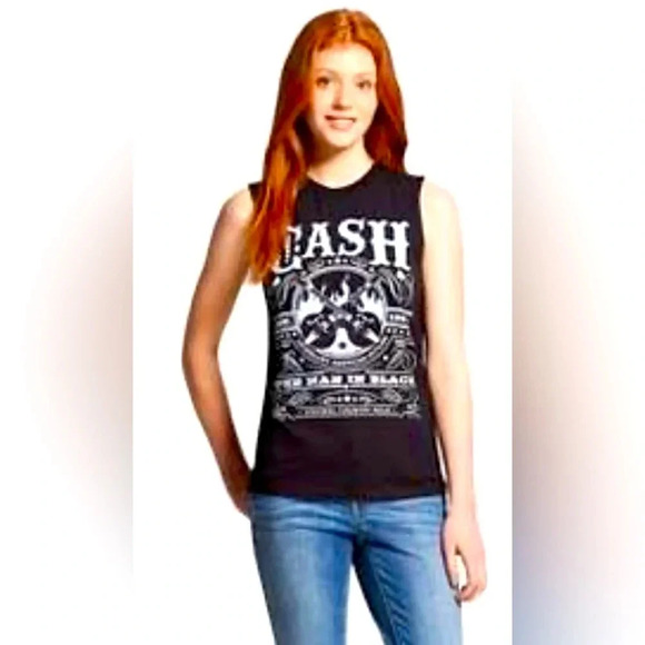 Johnny Cash Tank Top XL - Picture 1 of 7